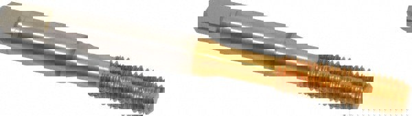 Thread Forming Tap: 1/4-28 UNF, 2B/2BX Class of Fit, Modified Bottoming, Cobalt, TiN Coated