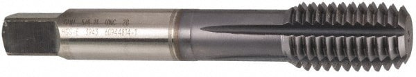 Thread Forming Tap: M16x2.00 Metric Coarse, 6HX Class of Fit, Modified Bottoming, Cobalt, TiCN Coated