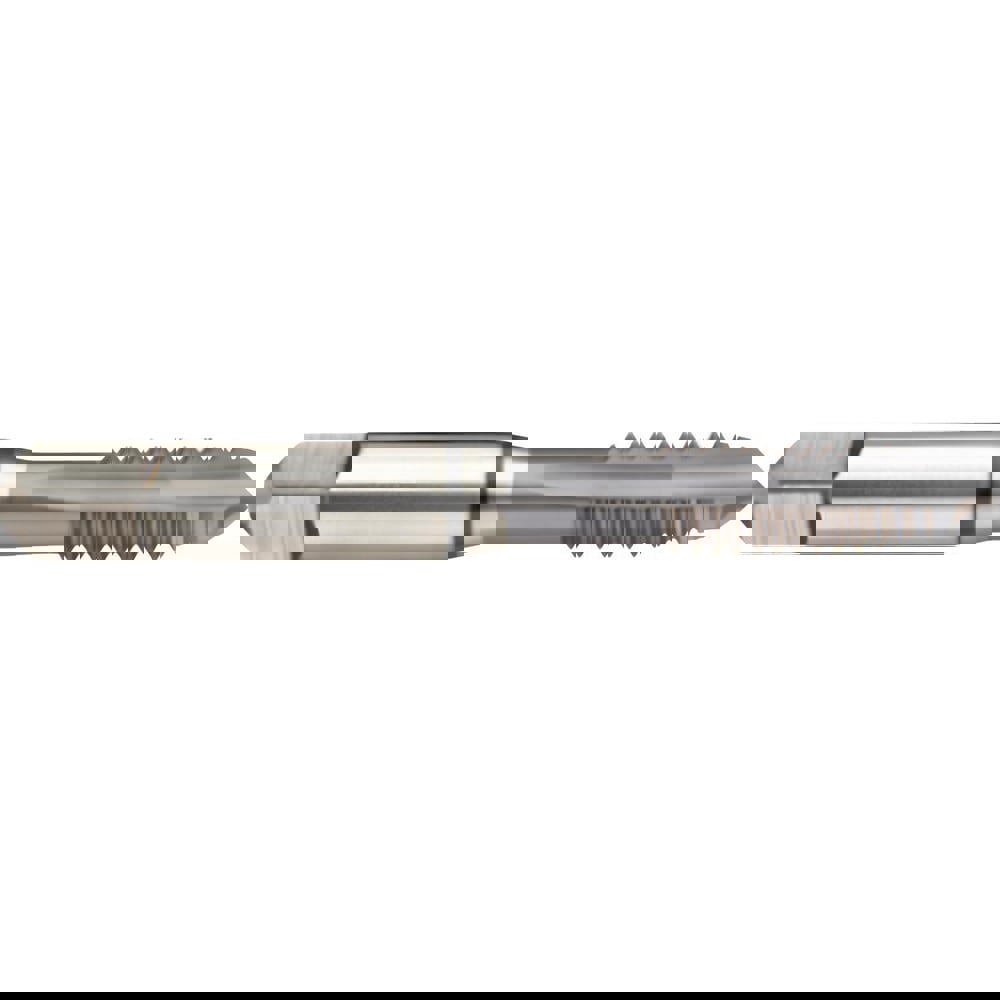 Spiral Point Tap: #10-24 UNC, 3 Flutes, Plug Chamfer, 2B Class of Fit, High-Speed Steel-E, MolyGlide Coated