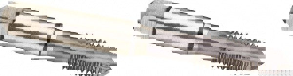 Spiral Point Tap: 1/4-28, UNF, 3 Flutes, Plug, 2B, Cobalt, MolyGlide Finish