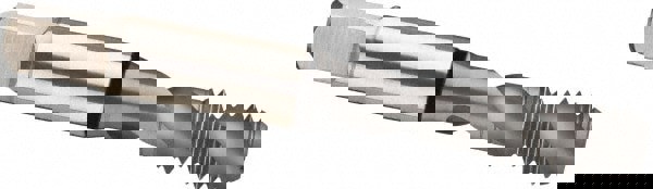 Spiral Flute Tap: M8 x 1.25, Metric, 2 Flute, Modified Bottoming, 6H Class of Fit, Cobalt, MolyGlide Finish