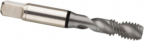 Spiral Flute Tap: 5/8-18, UNF, 3 Flute, Modified Bottoming, 2B Class of Fit, Cobalt, MolyGlide Finish