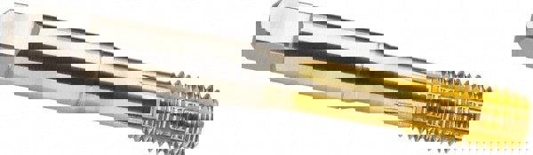 Thread Forming Tap: M12x1.00 Metric Fine, 6HX Class of Fit, Modified Bottoming, Cobalt, TiN Coated