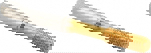 Thread Forming Tap: M6x1.00 Metric Coarse, 6HX Class of Fit, Bottoming, Cobalt, TiN Coated