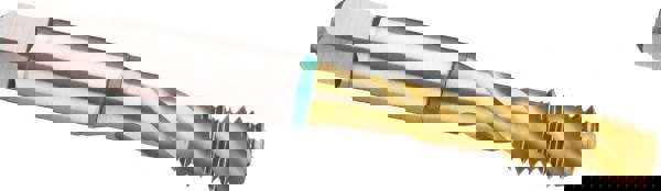 Spiral Flute Tap: #8-32, UNC, 3 Flute, Modified Bottoming, H11 Class of Fit, Cobalt, TiN Finish