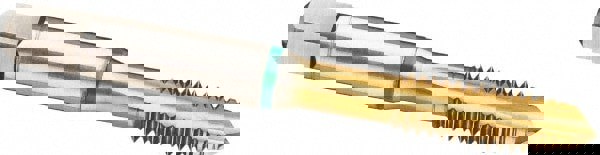 Spiral Point Tap: 5/8-11, UNC, 4 Flutes, Plug, H11, Cobalt, TiN Finish