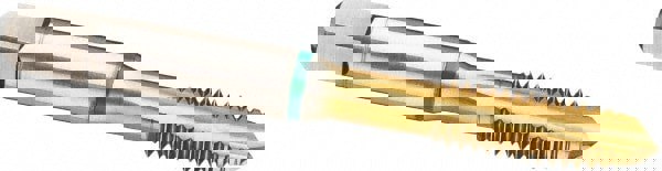 Spiral Point Tap: 1/4-28, UNC, 3 Flutes, Plug, H11, Cobalt, TiN Finish