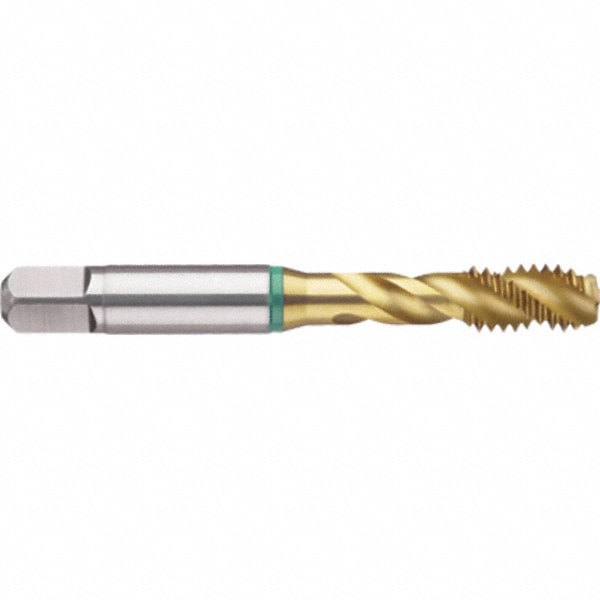 Spiral Flute STI Taps; Thread Size (Inch): 1/2-20 ; Overall Length (Decimal Inch): 3.59000 ; Overall Length (mm): 91.3000 ; Helix Angle: 40.00 ; Chamfer: Modified Bottoming ; Thread Limit: H5/H6