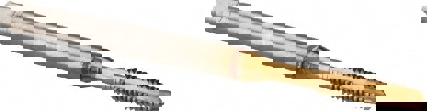 Spiral Point Tap: #4-40, UNC, 3 Flutes, Plug, 2B, Powdered Metal, TiN Finish