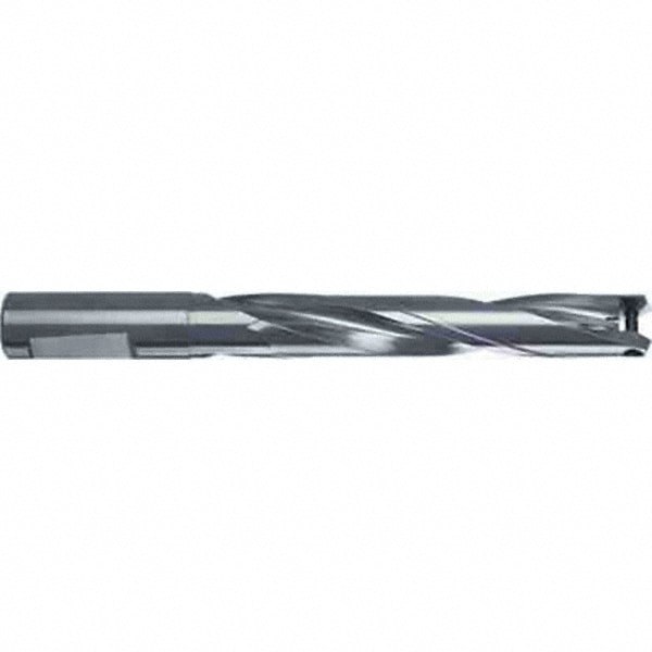 Replaceable-Tip Drill: 31.55 mm Dia, 165.4 mm Max Depth, 31.75 mm Whistle Notch Shank