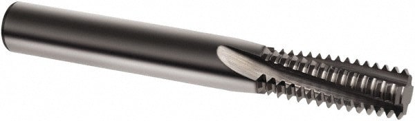 Helical Flute Thread Mill: M6x1, Internal, 3 Flute, 6.00 mm Shank Dia, Solid Carbide