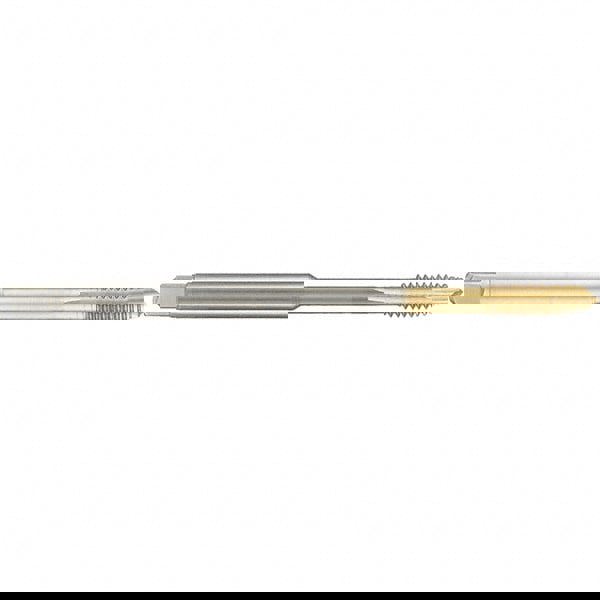 Spiral Point Tap: 1/4-28 UNF, 3 Flutes,