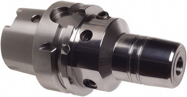 Hydraulic Tool Chuck: HSK63A, Taper Shank, 12 mm Hole
