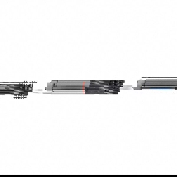 Spiral Flute Tap: #12-24, UNC, 3 Flute, Bottoming, 2BX Class of Fit, High Speed Steel, TICN Finish