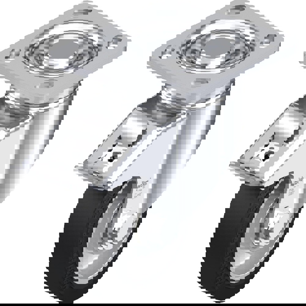 Top Plate Casters; Mount Type: Plate ; Number of Wheels: 1.000 ; Wheel Diameter (Inch): 6 ; Wheel Material: Polyurethane ; Wheel Width (Inch): 2 ; Wheel Color: Light Brown