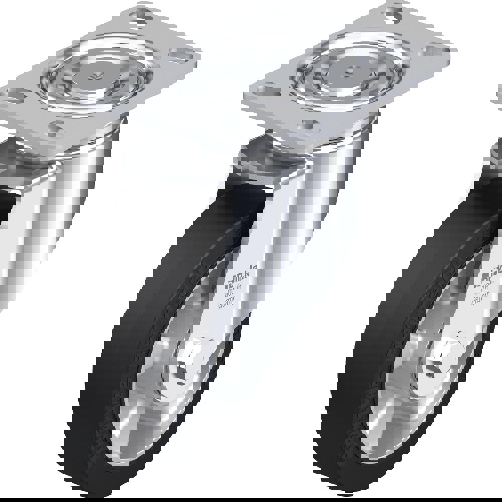 Top Plate Casters; Mount Type: Plate ; Number of Wheels: 1.000 ; Wheel Diameter (Inch): 8 ; Wheel Material: Polyurethane ; Wheel Width (Inch): 2 ; Wheel Color: Light Brown