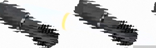 Spiral Point Tap: 5/16-18, UNC, 3 Flutes, Plug, 2B/3B, Cobalt, Oxide Finish