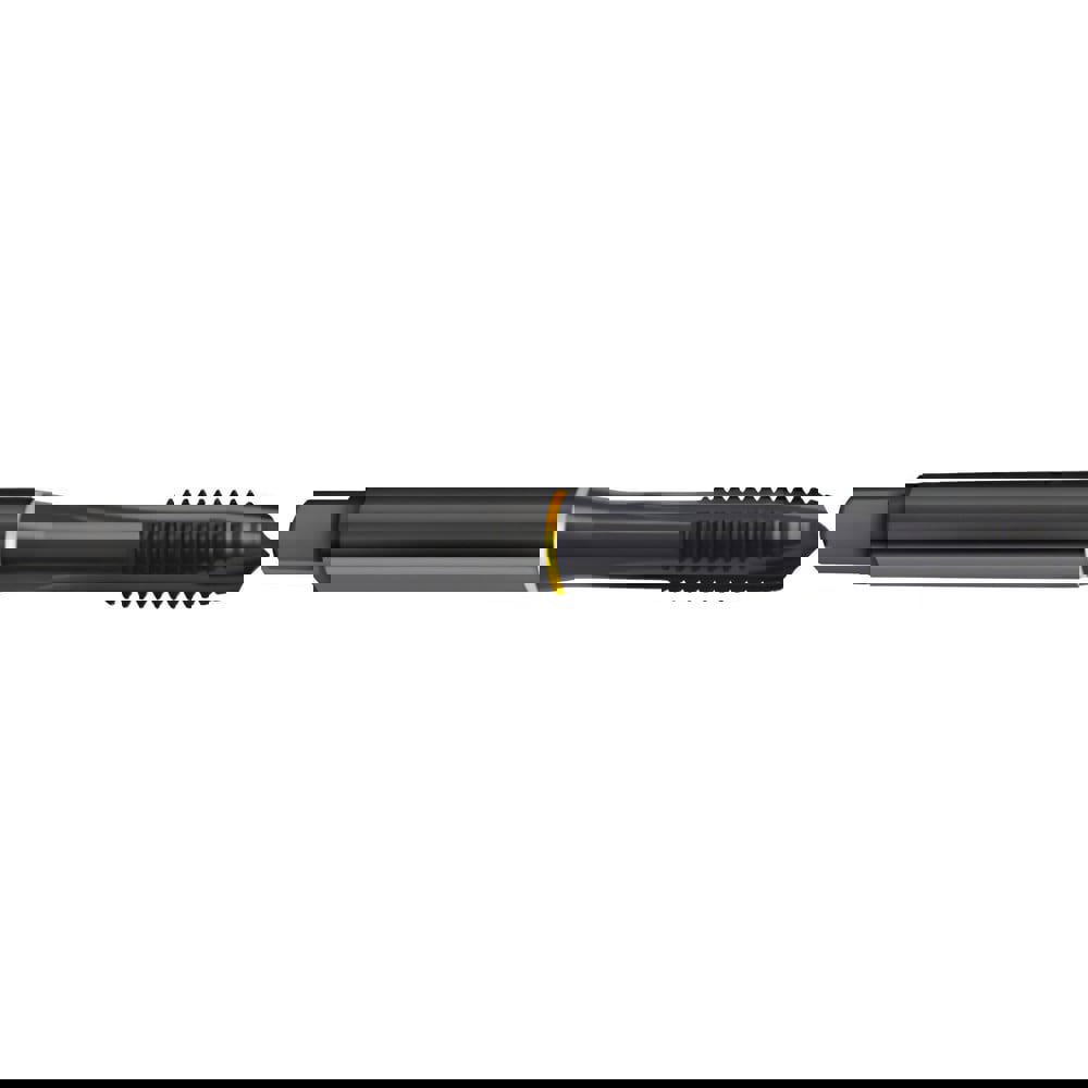 Spiral Point Tap: M14x2 Metric, 4 Flutes, Plug Chamfer, 6H Class of Fit, High-Speed Steel-E, Steam Oxide Coated