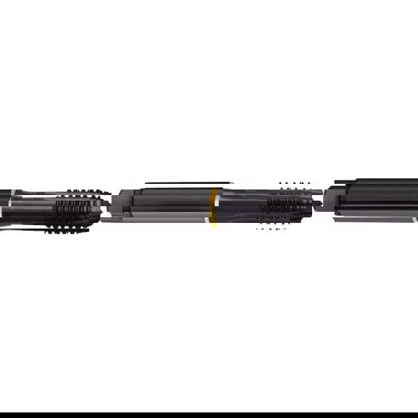 Spiral Point Tap: M12x1.5 Metric Fine, 4 Flutes, Plug Chamfer, 6H Class of Fit, High-Speed Steel-E, Steam Oxide Coated