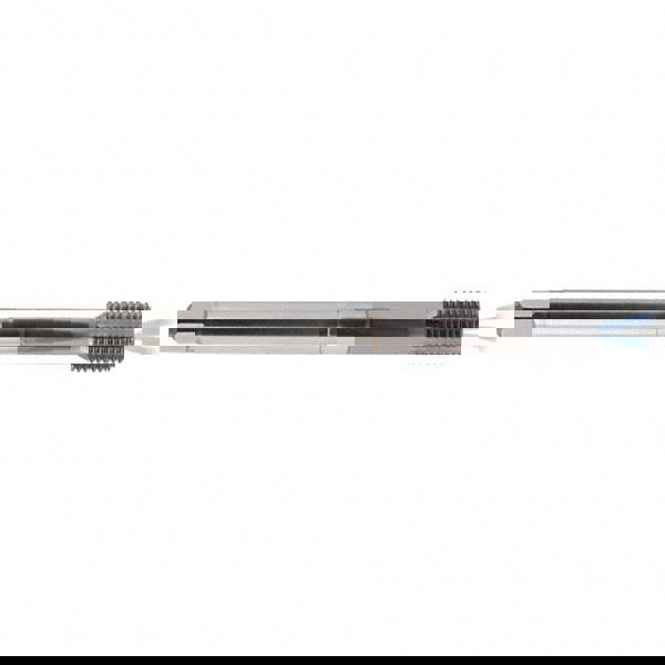 Thread Forming Tap: M8x1.00 Metric Fine, 6HX Class of Fit, Semi-Bottoming, Powdered Metal High Speed Steel, TiCN Coated