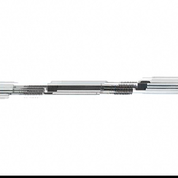 Thread Forming Tap: #10-24 UNC, 2BX Class of Fit, Semi-Bottoming, Powdered Metal High Speed Steel, TiCN Coated