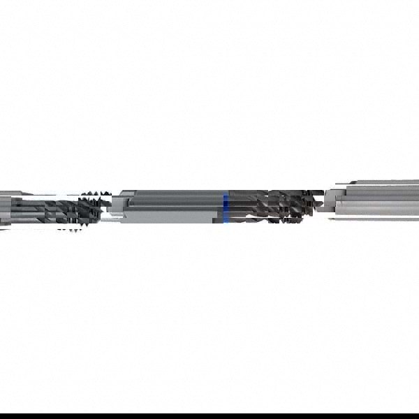 Spiral Flute Tap: M3 x 0.50, Metric, 3 Flute, Semi-Bottoming, 6H + 0.1 Class of Fit, TiAlN Finish
