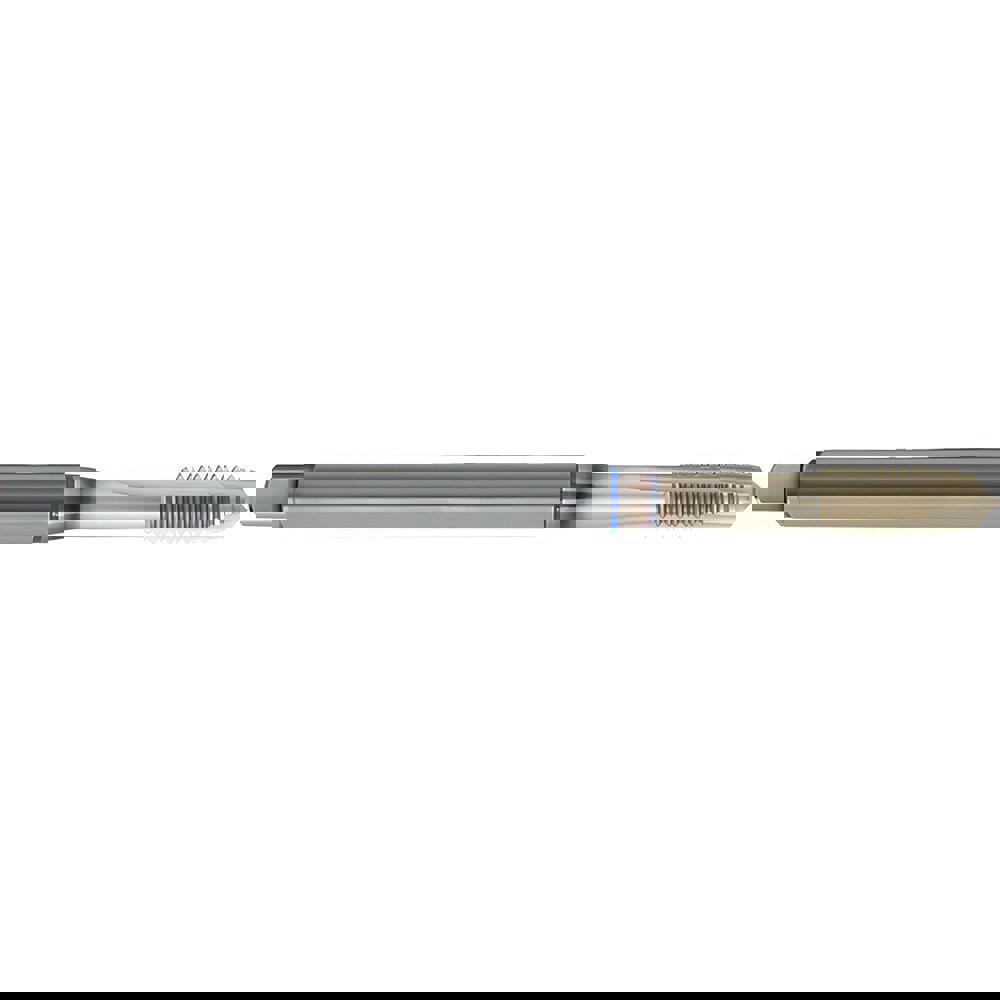 Spiral Point Tap: M3x0.5 Metric, 3 Flutes, Plug Chamfer, 6HX Class of Fit, High-Speed Steel-E, Sirius Coated