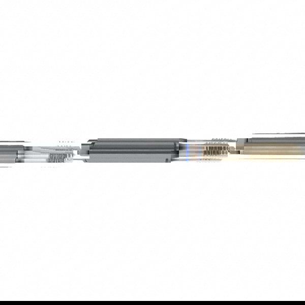 Spiral Point Tap: M8 x 1.25, Metric, 3 Flutes, Plug, 6HX, Sirius Finish