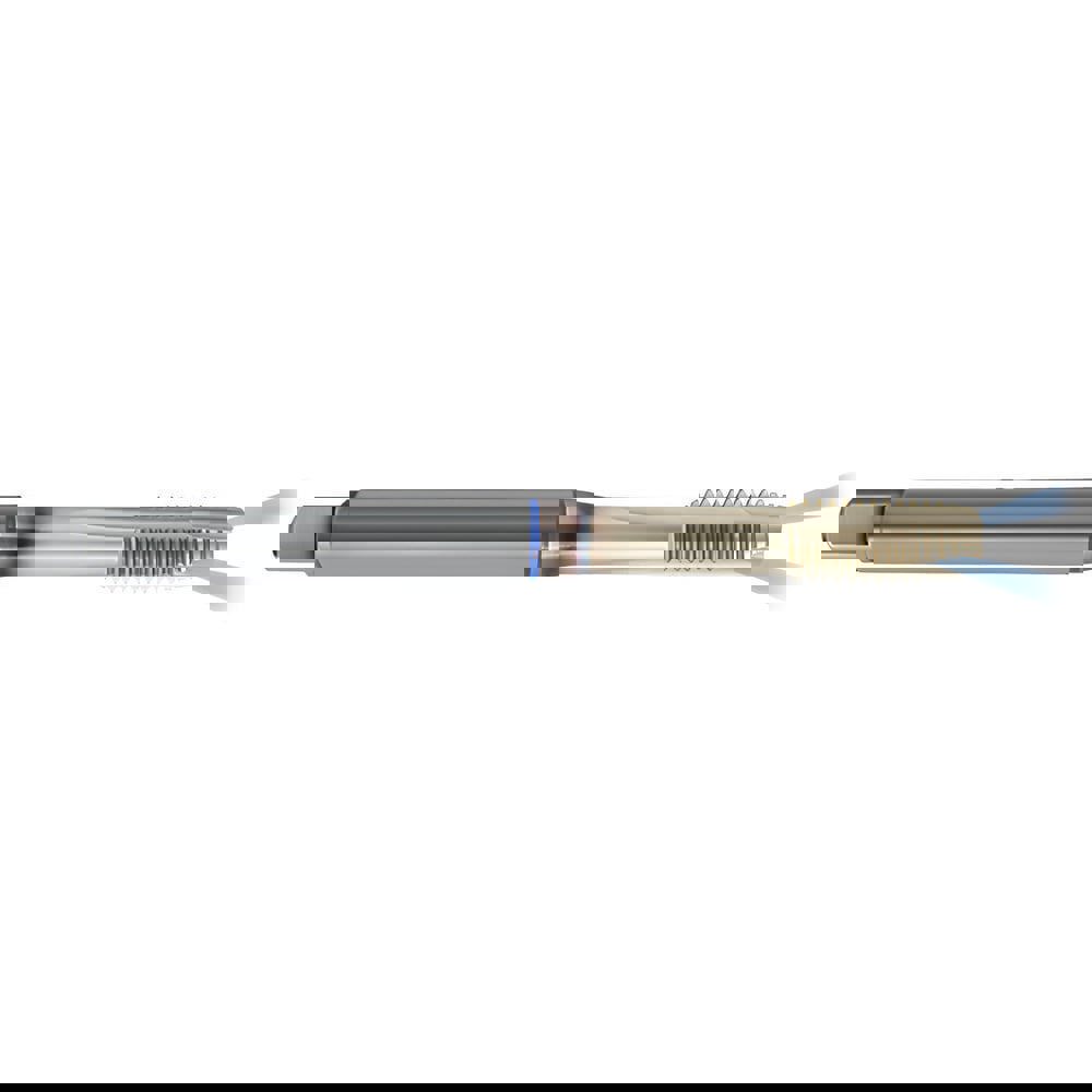 Spiral Point Tap: M20x2.5 Metric, 4 Flutes, Plug Chamfer, 6HX Class of Fit, High-Speed Steel-E-PM, Sirius Coated