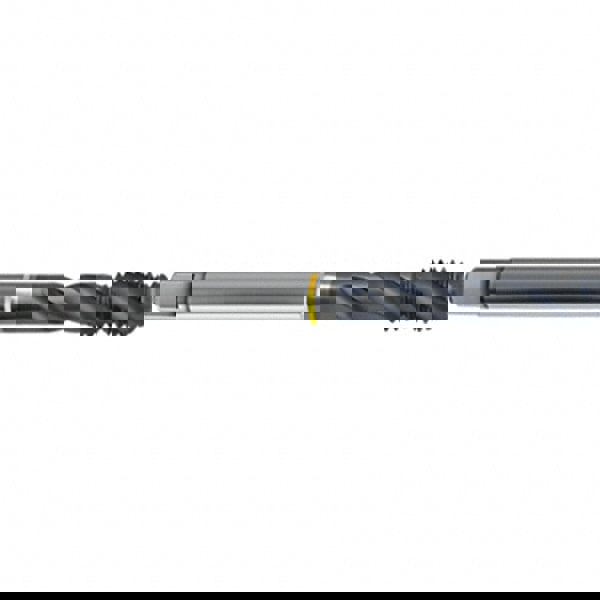 Spiral Flute Tap: UNC, 4 Flute, Modified Bottoming, 2B/3B Class of Fit, High-Speed Steel, Ignator Finish