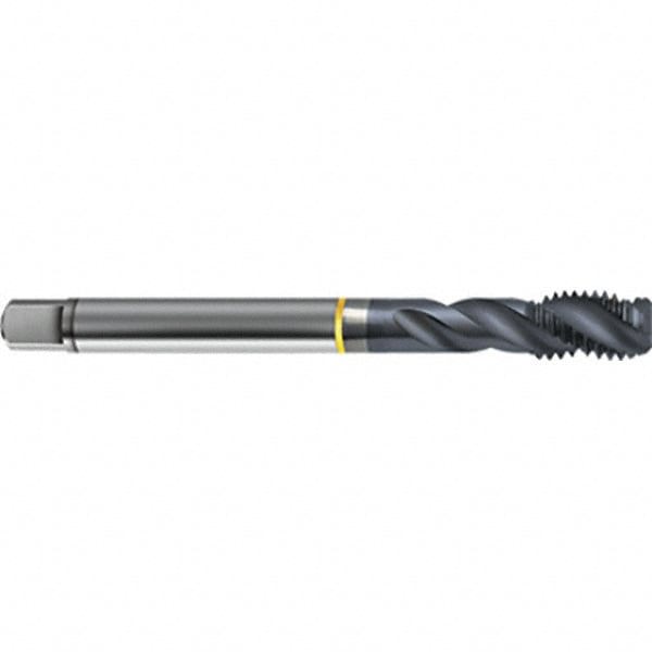 Spiral Flute Tap: UNF, 4 Flute, Modified Bottoming, 2B/3B Class of Fit, High-Speed Steel, Ignator Finish
