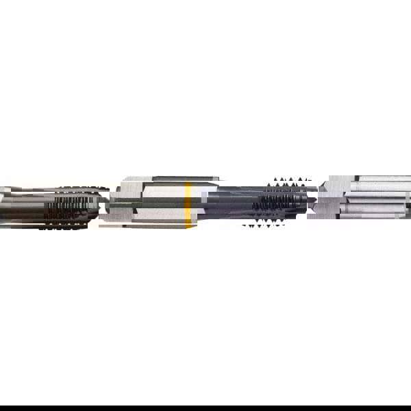 Spiral Point Tap: #2-56 UNC, 3 Flutes, Plug, 2B/3B Class of Fit, Cobalt, Ignator Coated