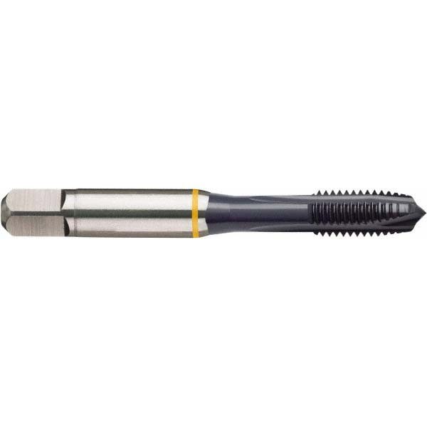 Spiral Point Tap: M10x1.00 Metric Fine, 3 Flutes, Plug, 6H Class of Fit, Cobalt, Ignator Coated