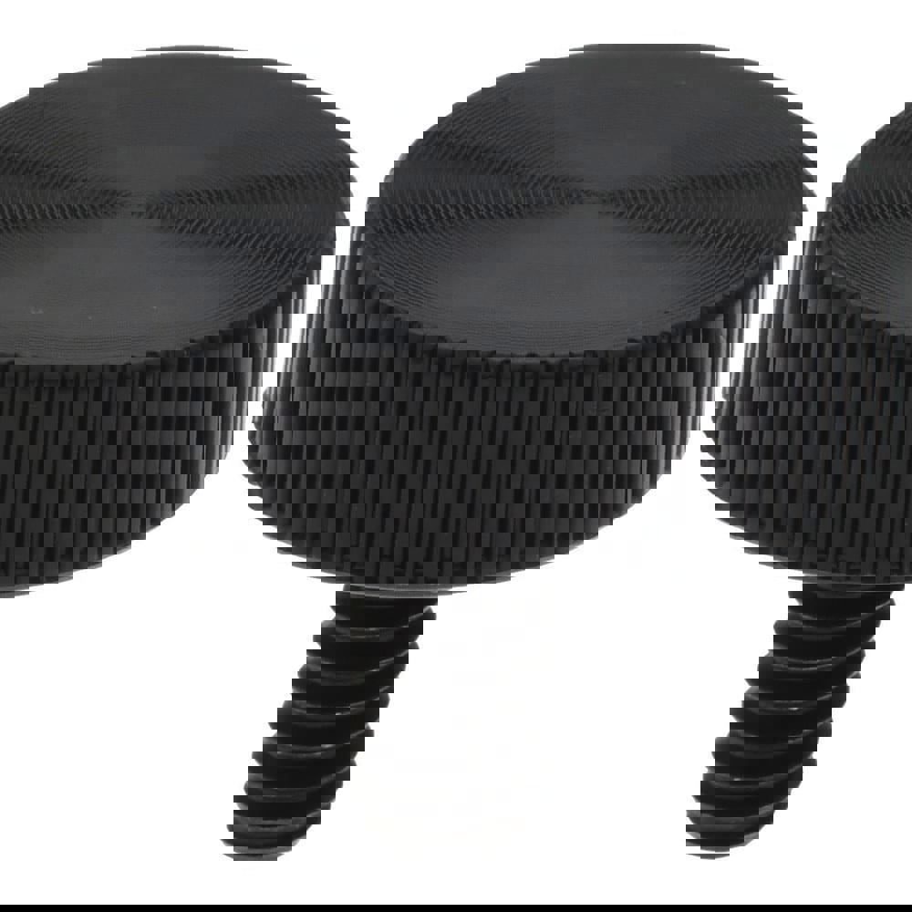 Steel Thumb Screw: 1/4-20, Knurled Head