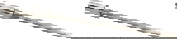 Straight Single-Flute Drill Bit: 1.5 mm Dia, Carbide