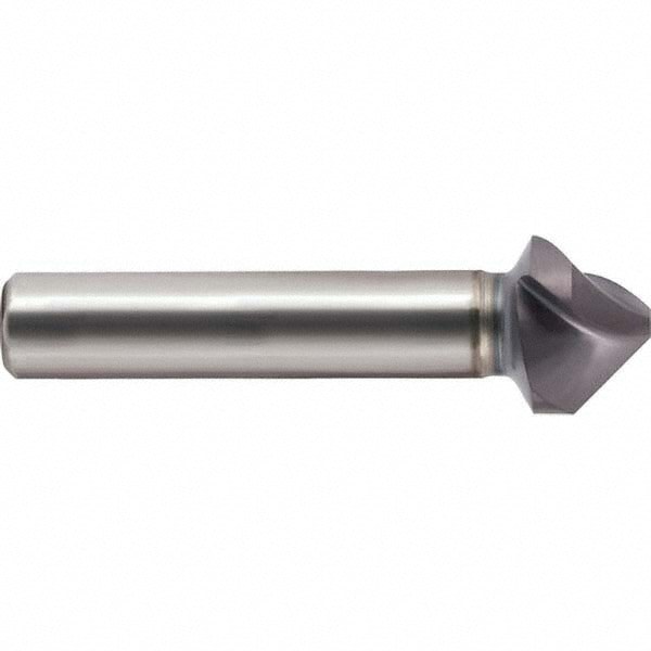 Countersink: 16.5 mm Head Dia, 90 &deg; Included Angle, 3 Flutes, Cobalt Steel, Right Hand Cut