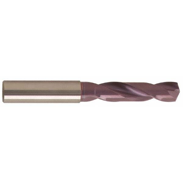 Screw Machine Length Drill Bit: 15.30 mm (0.6024) Dia, 140 deg, Solid Carbide