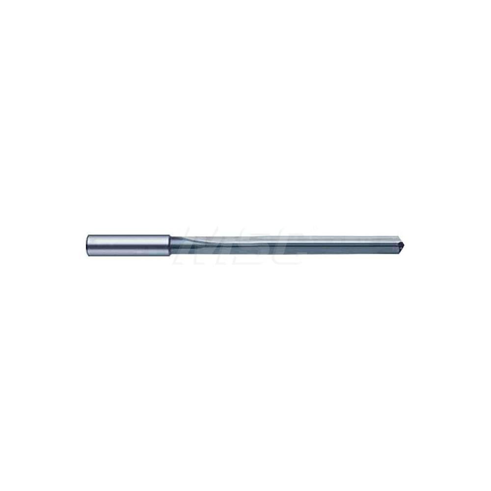 Straight-Flute Drill Bit: 11.00 mm Dia, 120 deg Point, Solid Carbide