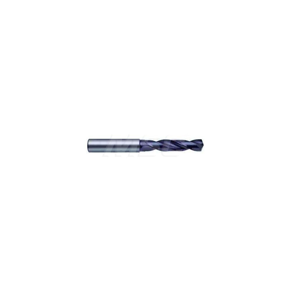 Screw Machine Length Drill Bit: Letter U, 140 &deg; Point, Solid Carbide