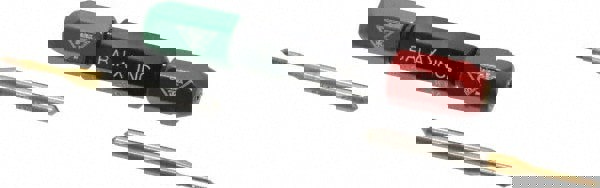 2 Piece, M1.40 x 0.300 Thread Size, High Speed Tool Steel Miniature Plug Thread Go No Go Gage Set