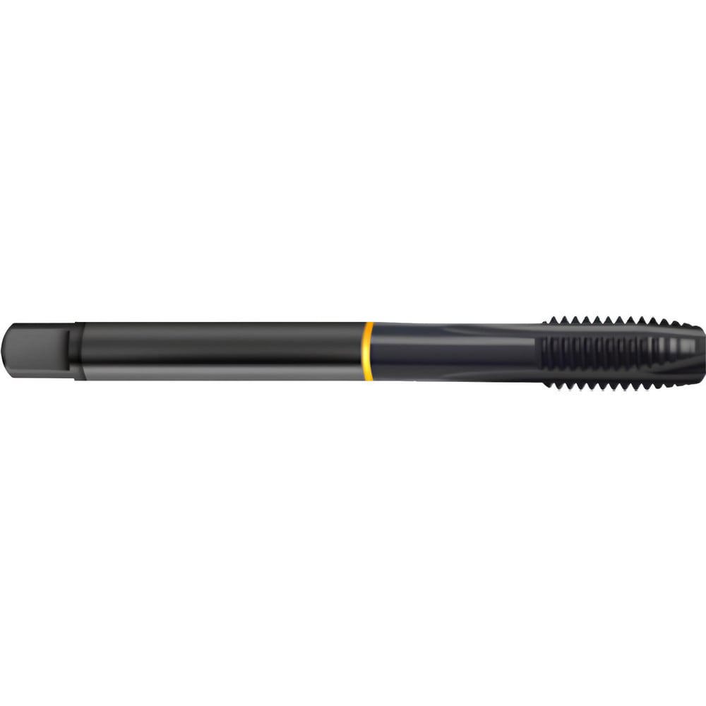 Spiral Point Tap: M14x2 Metric, 4 Flutes, Plug Chamfer, 6H Class of Fit, High-Speed Steel-E, Steam Oxide Coated