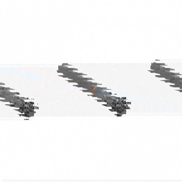 Spiral Flute Tap: M6 x 1.00, Metric, 3 Flute, Modified Bottoming, 6H Class of Fit, Cobalt, Oxide Finish