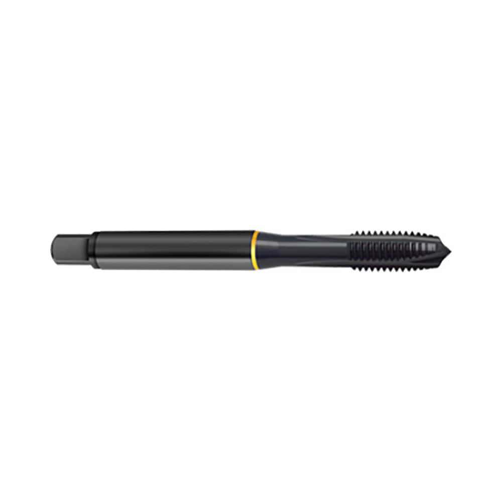 Spiral Point Tap: M8 x 1.25, Metric Coarse, 3 Flutes, Plug, 6G, Cobalt, Oxide Finish