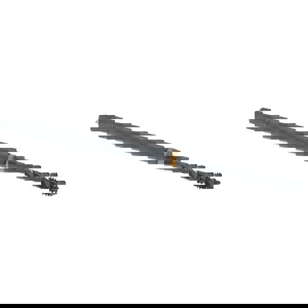 Spiral Point Tap: M3 x 0.5, Metric Coarse, 3 Flutes, Modified Bottoming, 6G, Cobalt, Oxide Finish