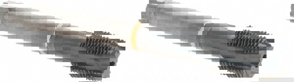 Spiral Point Tap: M12 x 1, Metric Fine, 4 Flutes, Plug, 6H, Cobalt, Oxide Finish