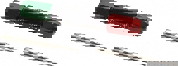 2 Piece, 00-90 Thread Size, High Speed Tool Steel Miniature Plug Thread Go No Go Gage Set