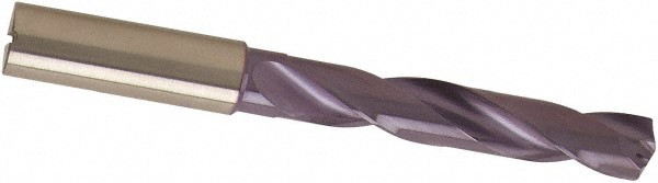 Jobber Length Drill Bit: 5 mm Dia, 140 &deg;, Solid Carbide