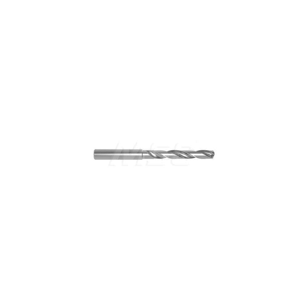 Jobber Length Drill Bit: 6.40 mm (0.2520) Dia, 140 deg, Solid Carbide