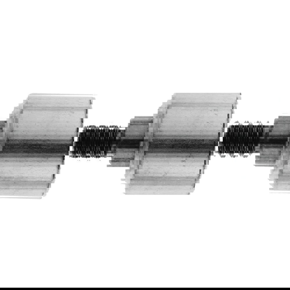 Clamp Spindle Assemblies; Application: For use with Straight Line Action clamps ; Mount Type: Screw ; Spindle Material: Zinc Plated ; Thread Size: 5/16-18 ; Overall Length: 2.50 ; Overall Length (mm): 2.50