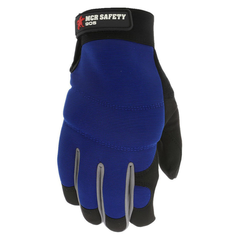 Work Gloves: Memphis 905, Size X-Large, Synthetic Leather Lined, Synthetic Leather, Mechanic's & Lifting